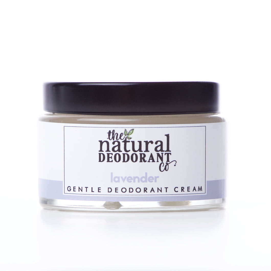 Gentle Natural Deodorant Cream in Lavender 55g